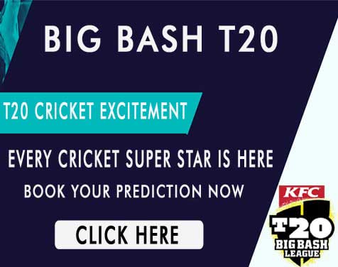 Big Bash Today Match Prediction